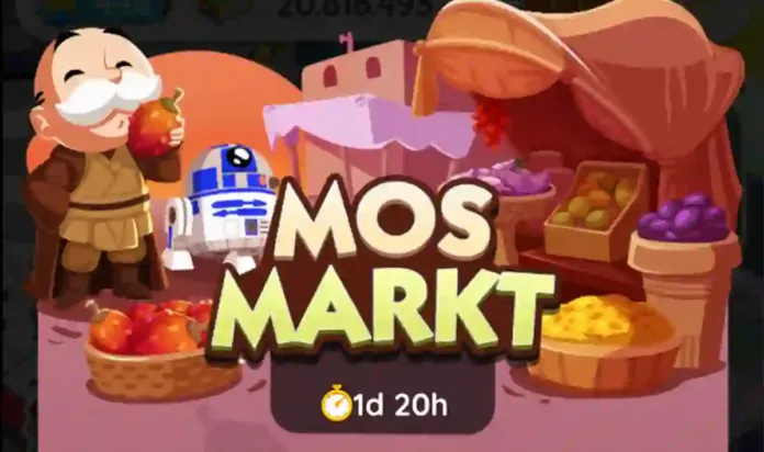 Belohnungsliste für Mos Markt Monopoly Go - 4 Juni 2025
